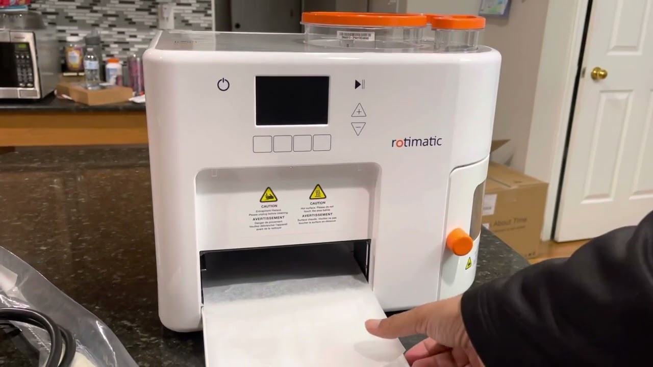 Rotimatic UNBOXING and SET UP - First Time User - Connect Rotimatic to Wifi