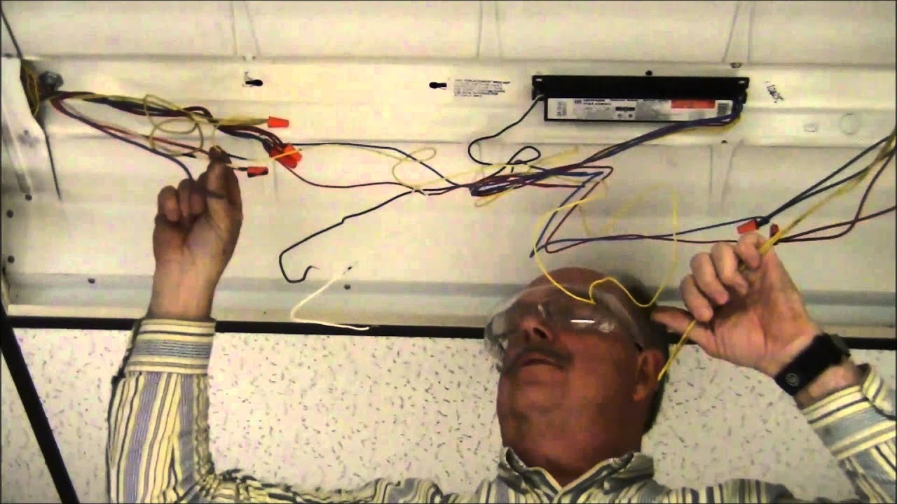 Retrofitting a Fixture with T8 Fluorescent Bulbs to Single-End-Power LED Lights