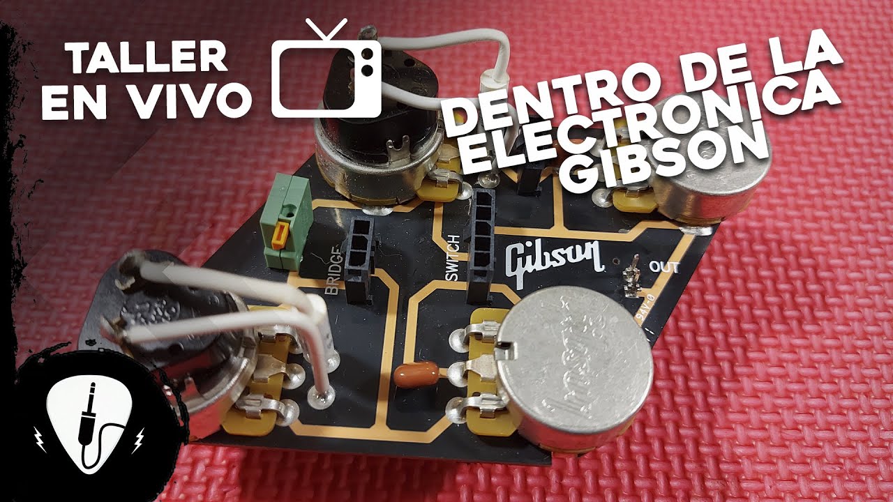 La Electrónica de la Gibson Les Paul Studio 2012