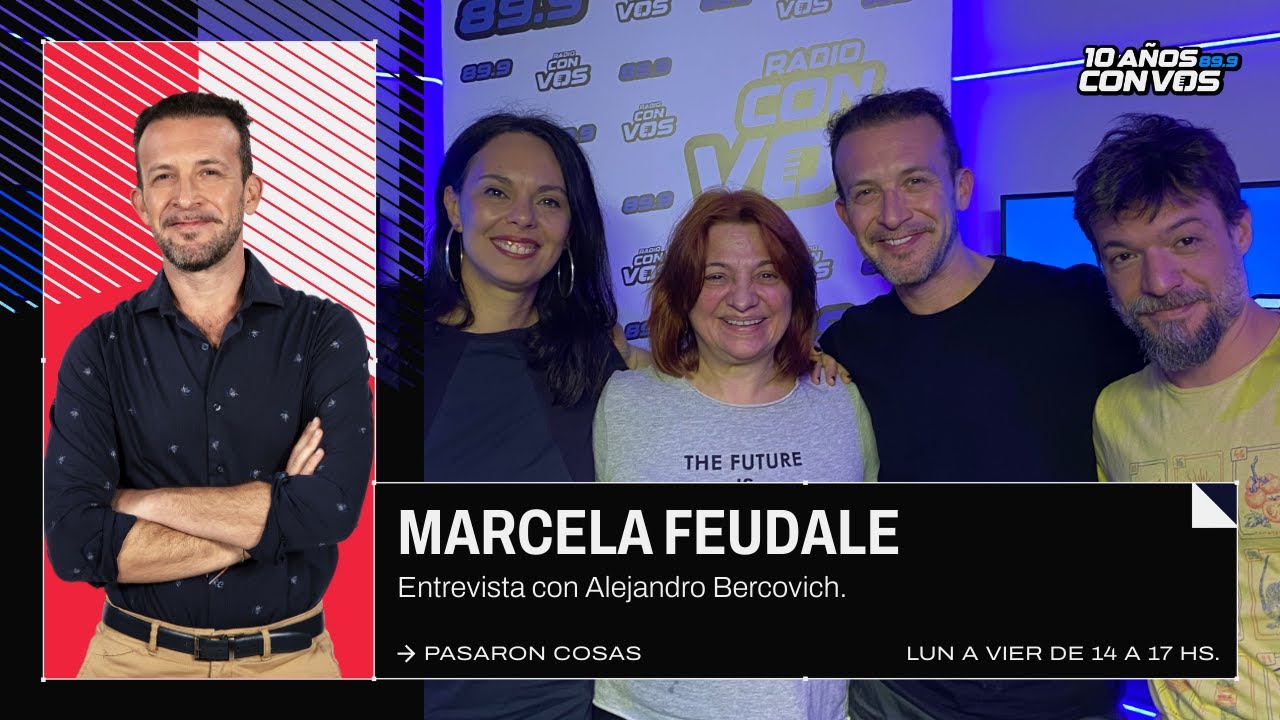Marcela Feudale visitó Pasaron Cosas