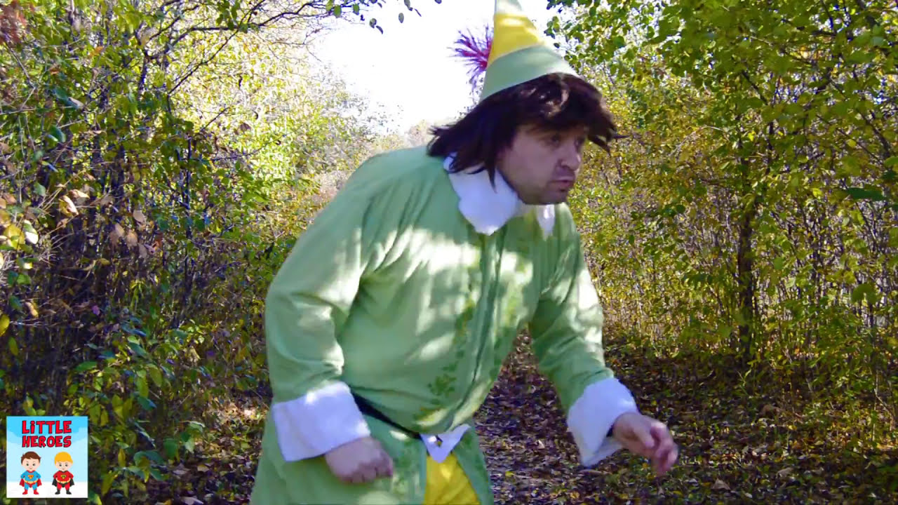 Buddy the Elf Asks North Pole Patrol for Help With the Grinch
