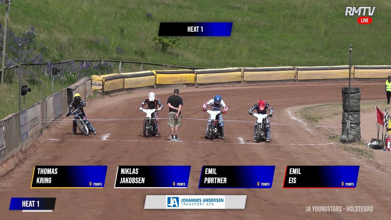 JA Youngstars 500cc Holstebro (all heats recap from Livestream 04.06.2023) (Heat 1-4 minor lack)