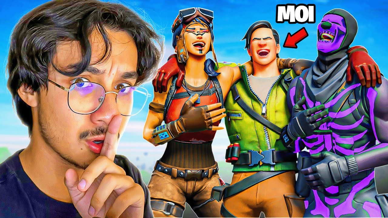 J'ai INFILTRÉ un CLAN de PRO OG sur FORTNITE ! 😰