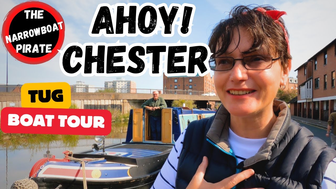 Historic CHESTER by Canal | BOAT TOUR | Rock Star 🌟