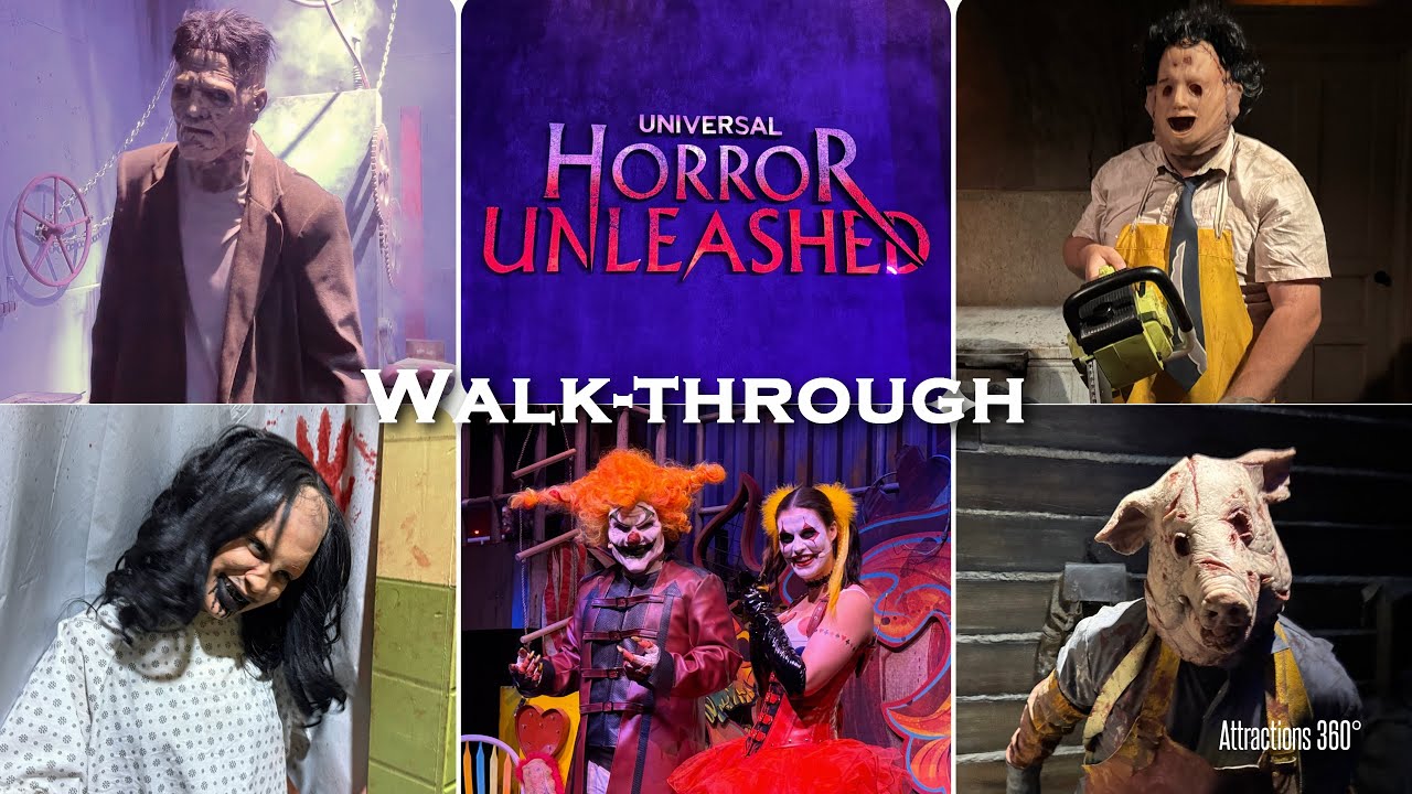 Universal's NEWEST Year-Round Haunted Attraction NOW OPEN! Universal Horror Unleashed Walkthroughs
