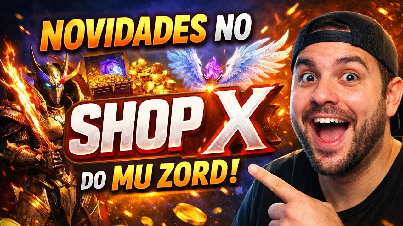 Novidades no shop x do MuZord.com