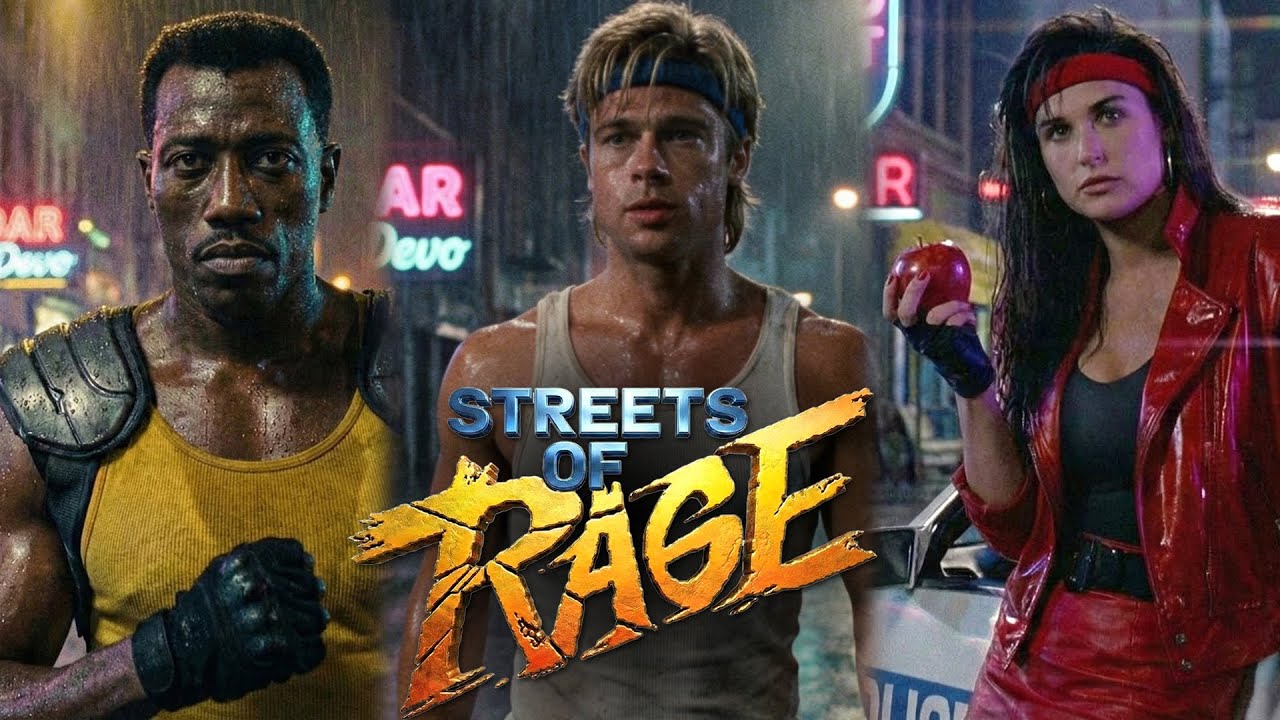 «Улицы ярости» в новом прочтении – настоящие голливудские актеры 🎥 #streetsofrage