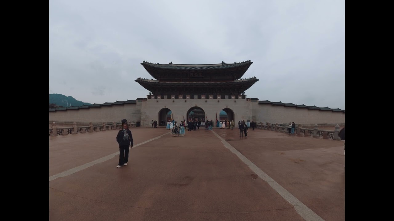 Walking around South Korea