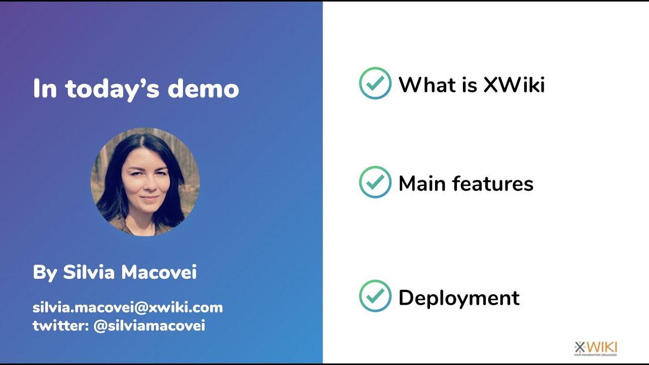 Демонстрация XWiki