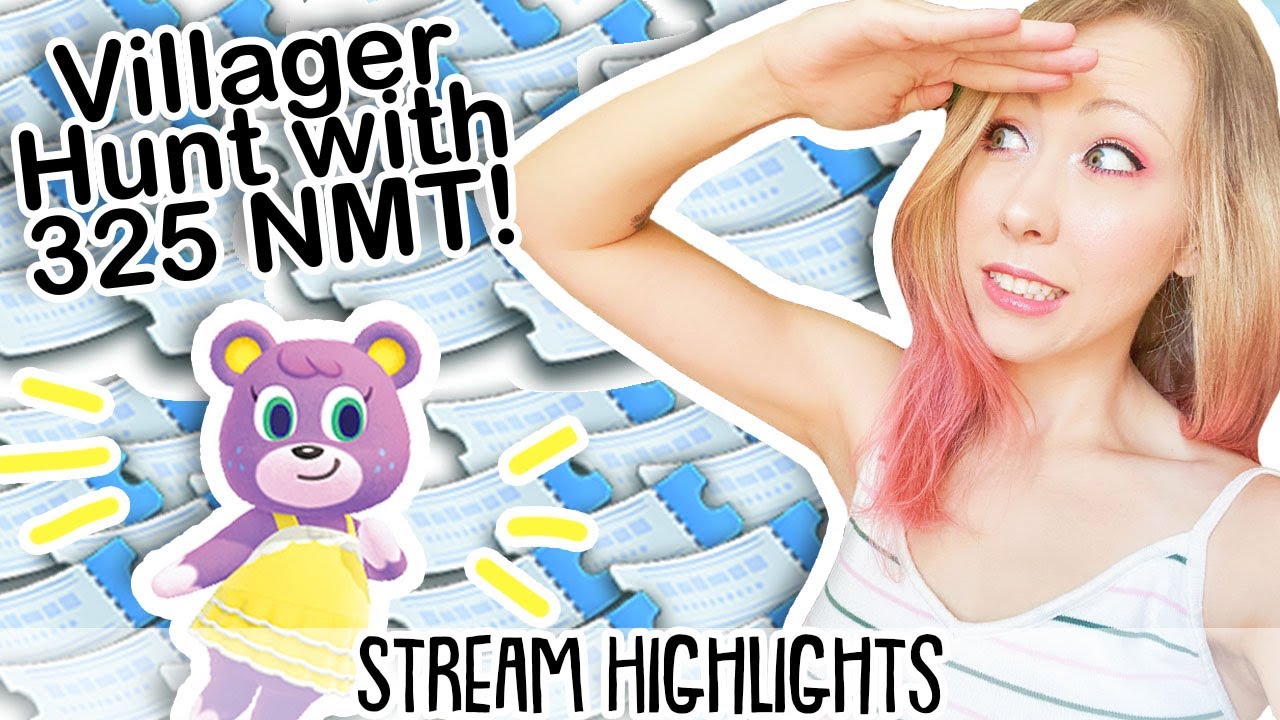 Cause I went on a villager hunt with 325 NMT for Megan! - Stream Highlights