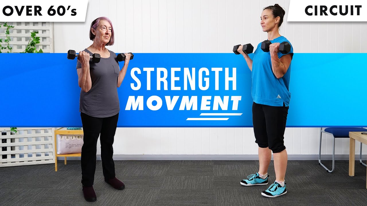 Strength & Movement Circuit for Over 60's // Senior Full-Body Workout
