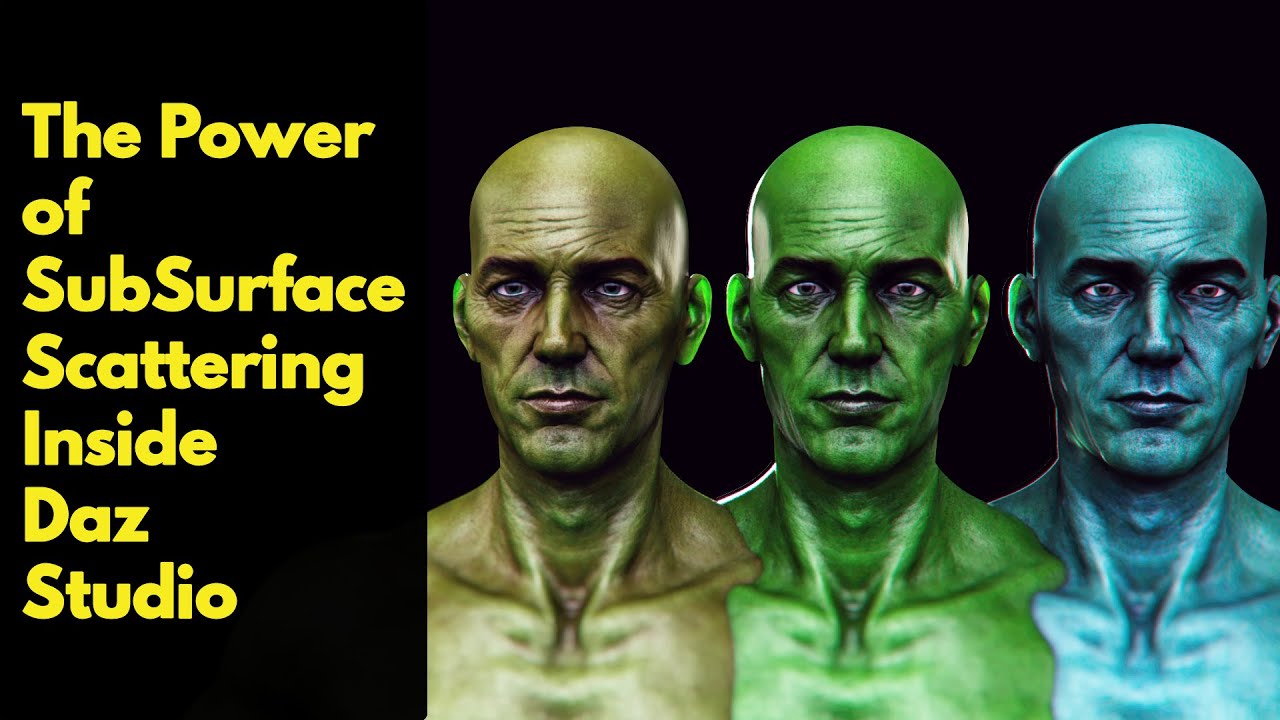 The Power of Subsurface Scattering Inside Daz Studio