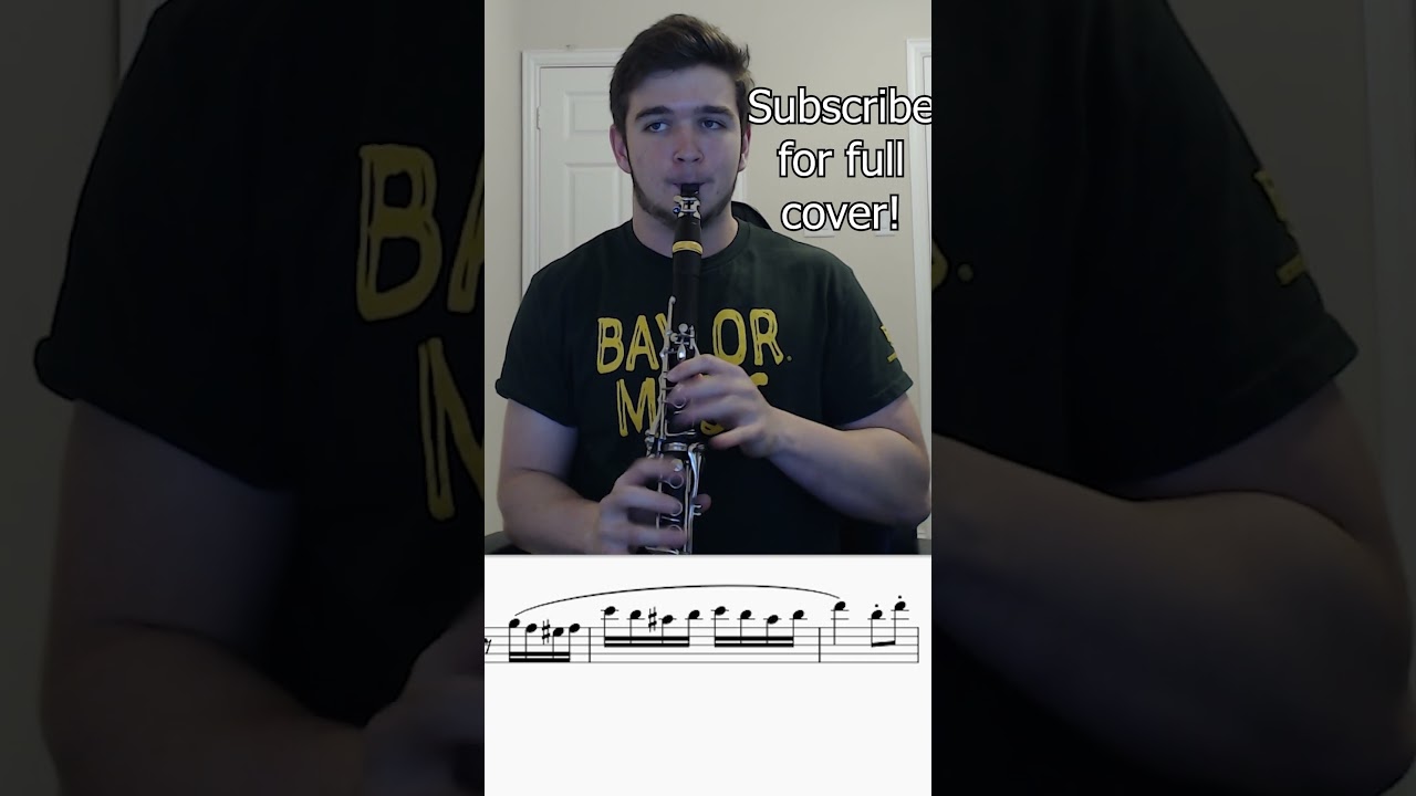 Turkish March (Mozart) on clarinet #clarinet #mozart #band