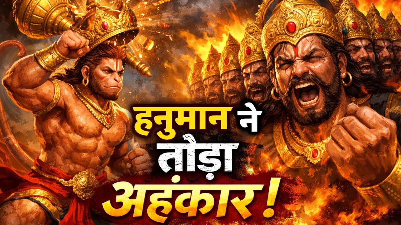 जब हनुमान जी ने तोड़ा गरुड़, सुदर्शन चक्र और सत्यभामा का घमंड | अद्भुत कथा