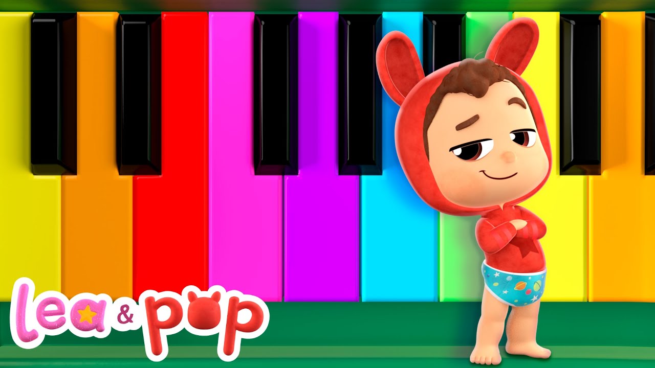 Huevos sorpresa de animales de granja | El circo de los elefantes - Pop vídeos educativos