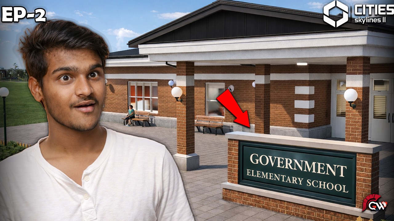 School In My City 🏫 | Cities Skylines 2 | Part 2