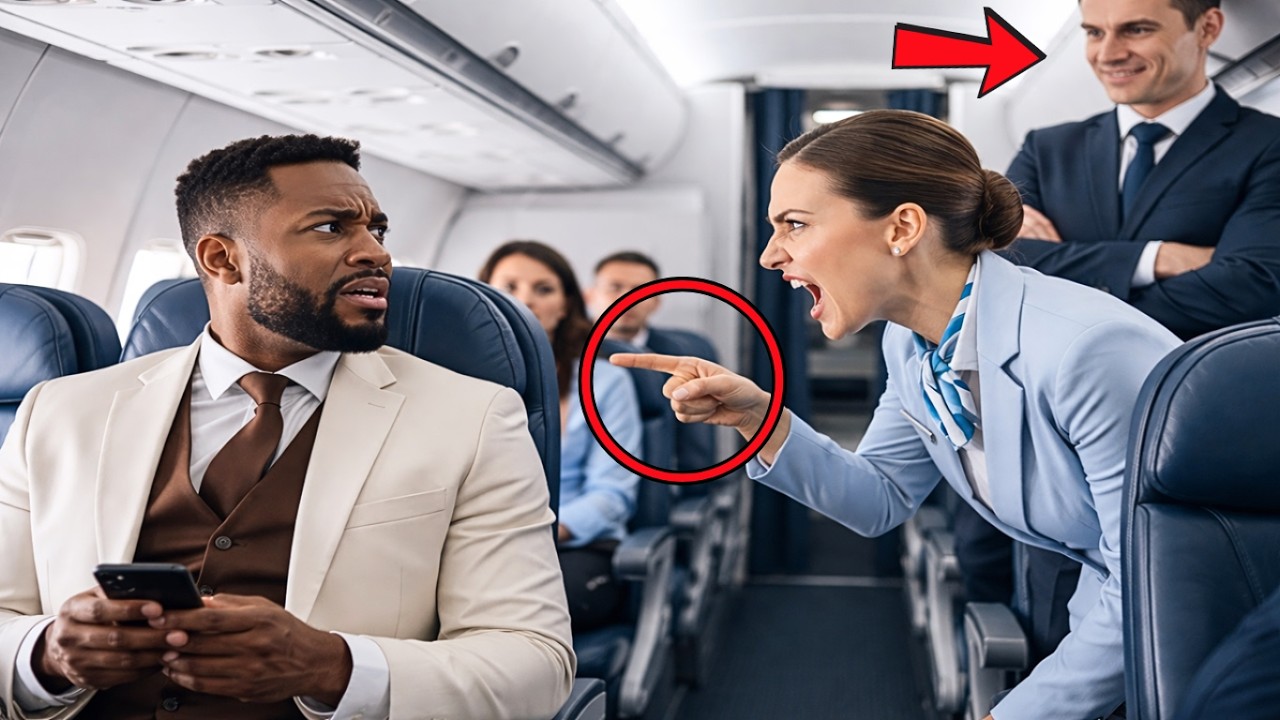 Crew Sides with White Passenger Over Black CEO — 5 Minutes Later, Millions Are Lost...