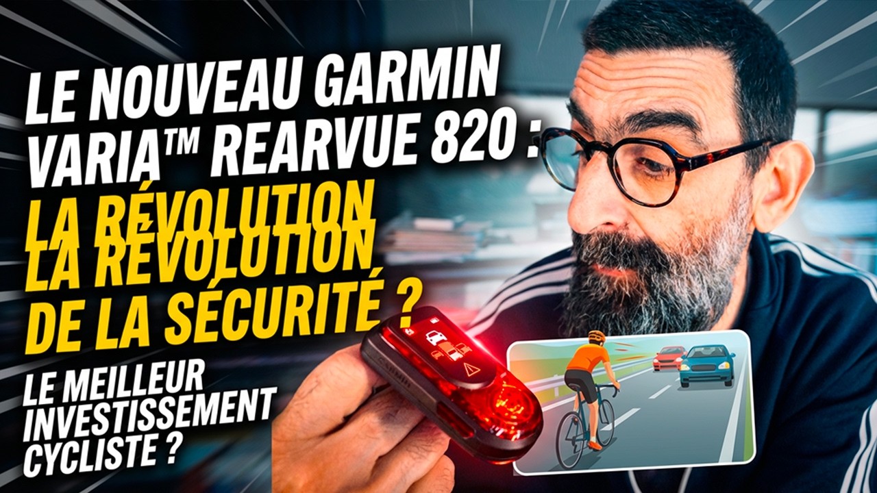 Varia™ RearVue 820, le nouveau Radar Garmin est-il mieux ?