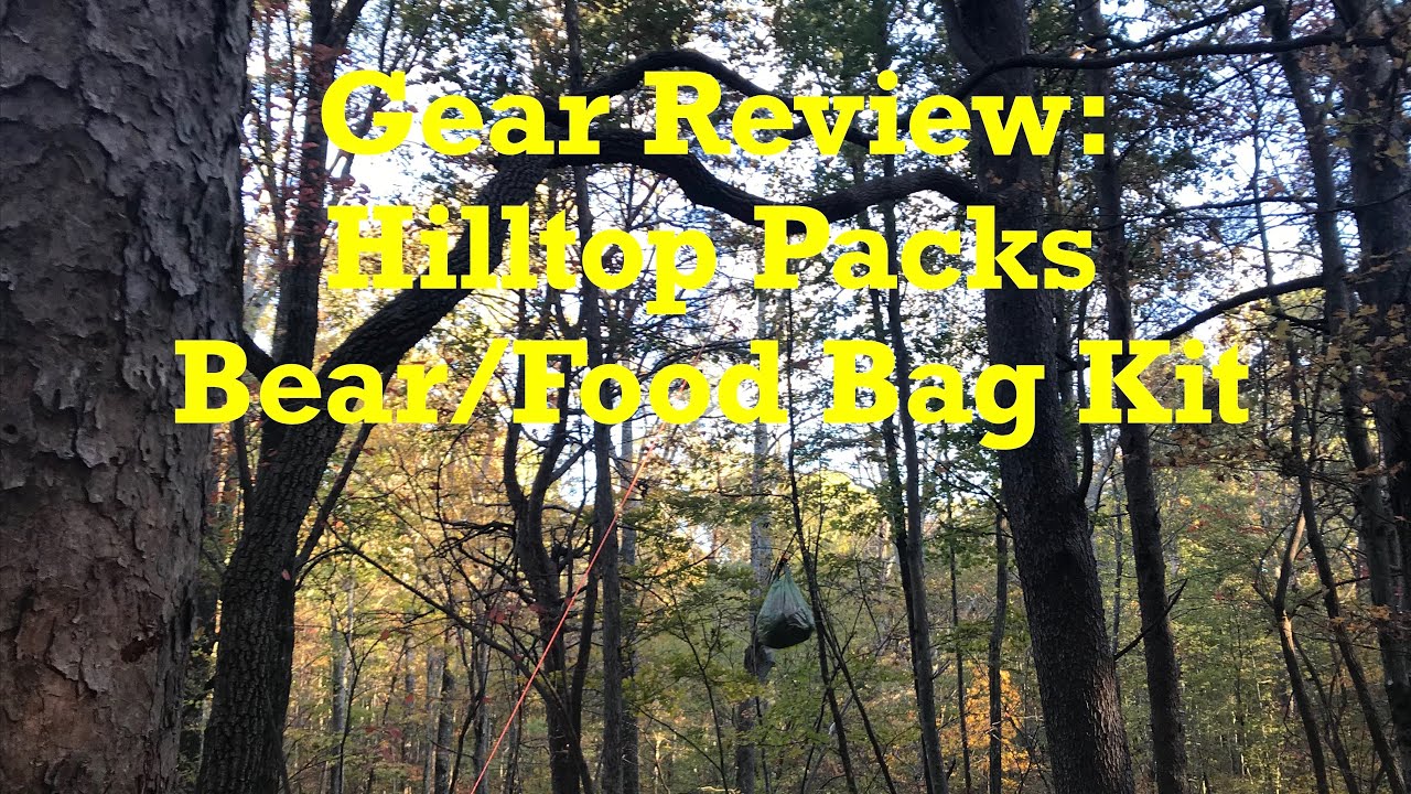 Gear Review: Hilltop Packs Food Bag Kit for hiking and backpacking