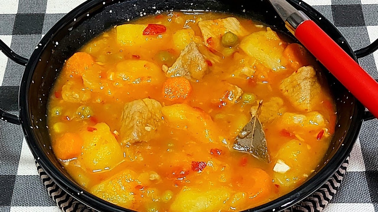 🥘 CÓMO HACER❓🥔 PATATAS CON CARNE SÚPER TIERNA👌// BEATRIZ COCINA