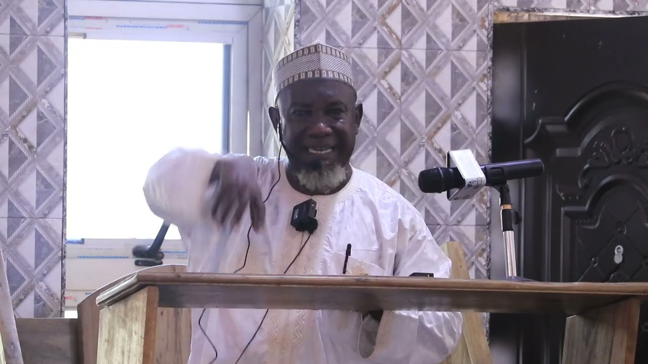 📽️ KHUTBAH JUMMAH 🎙️SHEIKH BASHIRU NYANDU 🕌 TUDU CENTRAL MOSQUE. 