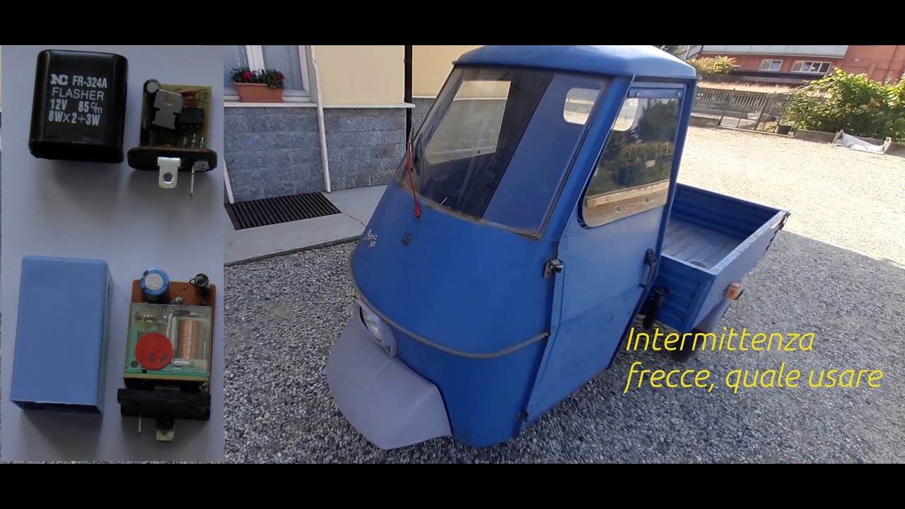 ape car50 intermittenza frecce quale montare