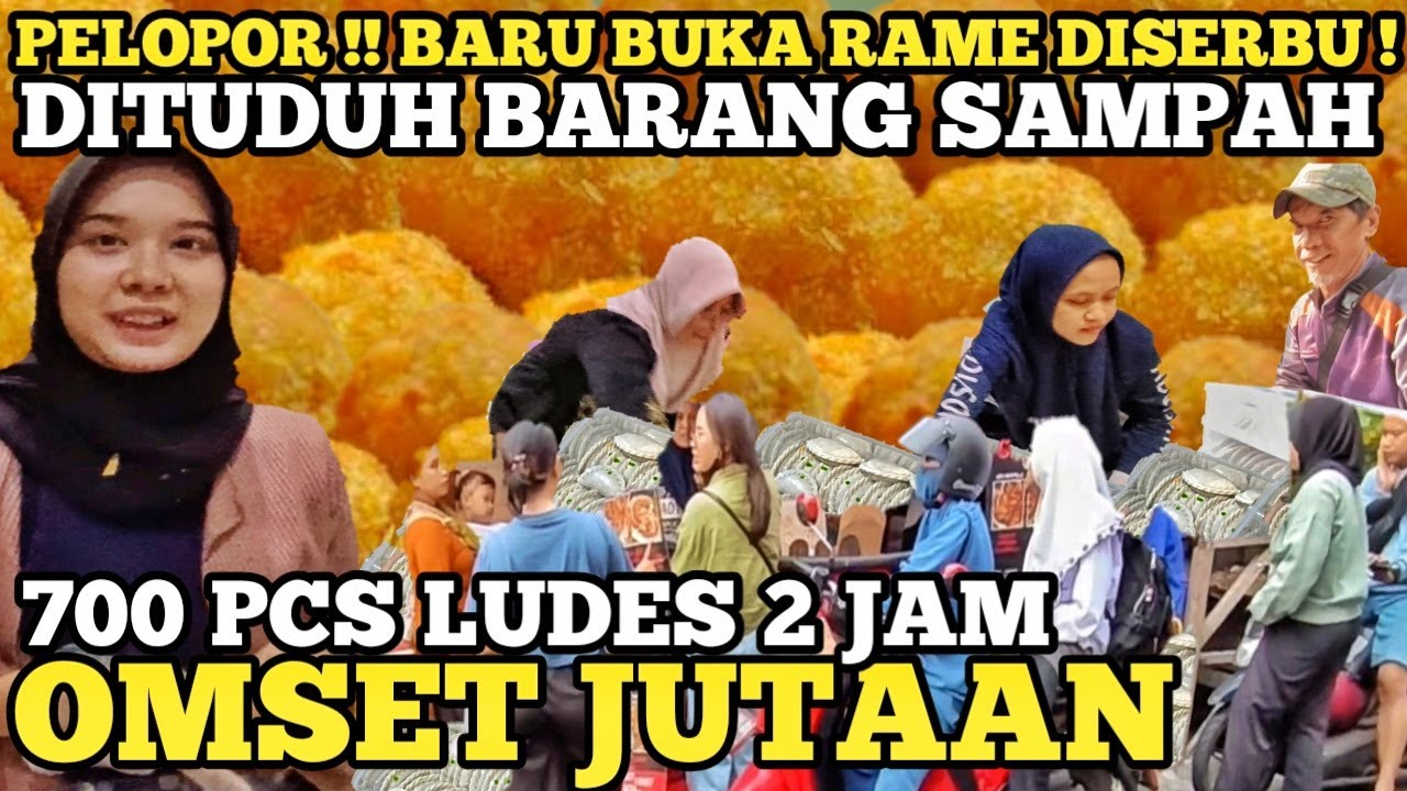 PRODUKSI DI GANG SEMPIT BARU BUKA LANGSUNG DISERBU ! 2 JAM 700 PCS OMSET JUTAAN ! IDE USAHA RUMAHAN