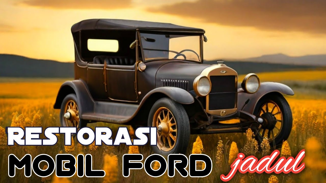 Full Restoration of a 1915 Ford Model