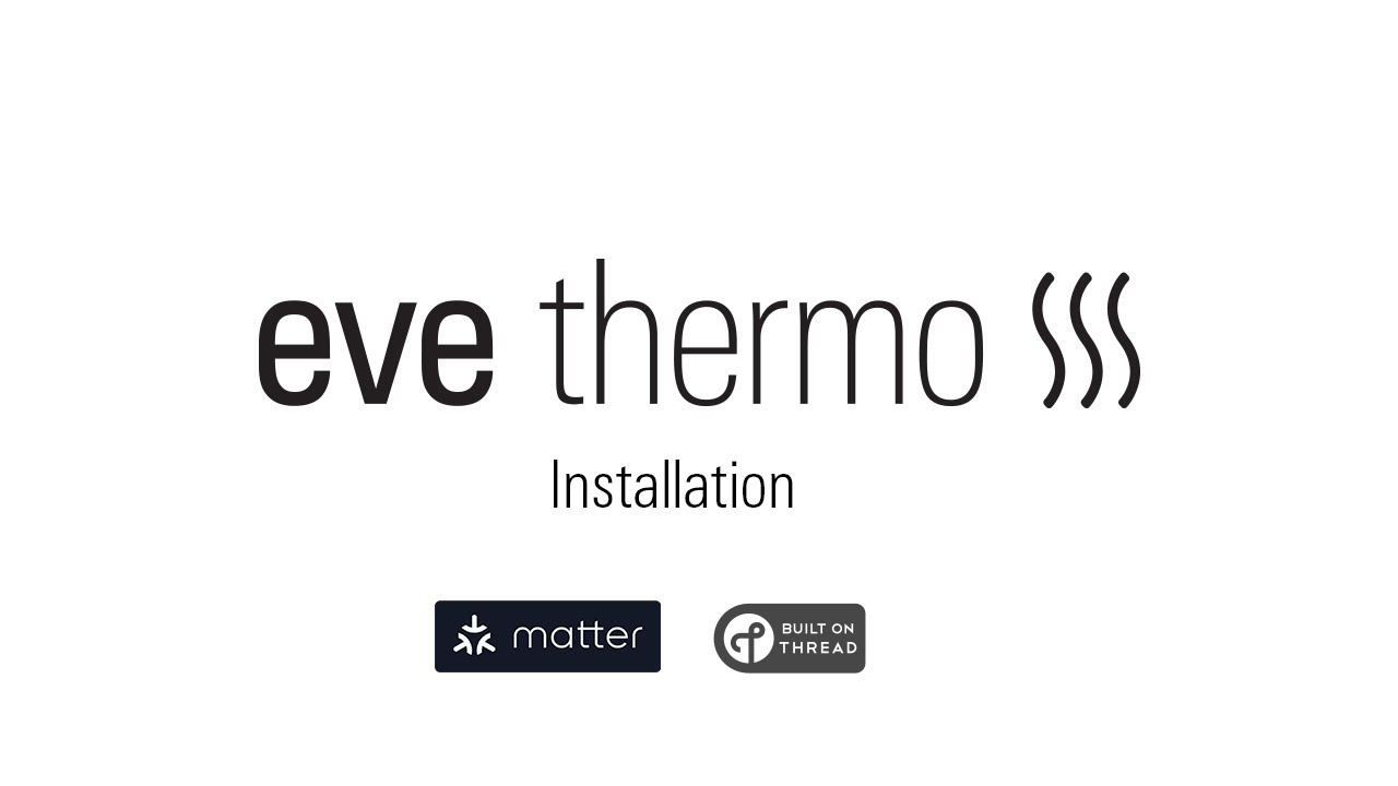 Eve Thermo (5th gen.) Installation (English)