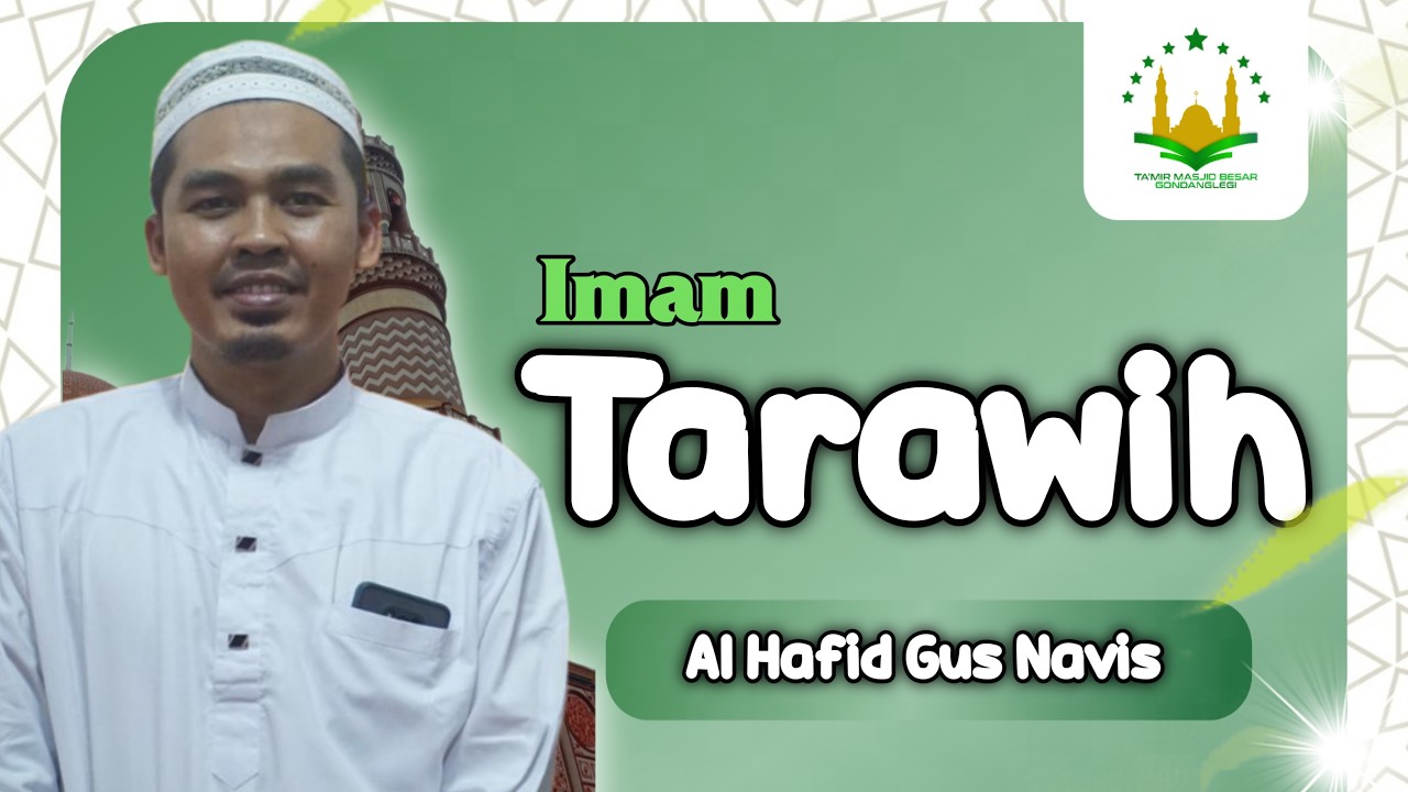 LIVE Sholat Isya & Tarawih Malam Ke 11 Ramadhan 1447 H | Bersama Para Huffadz