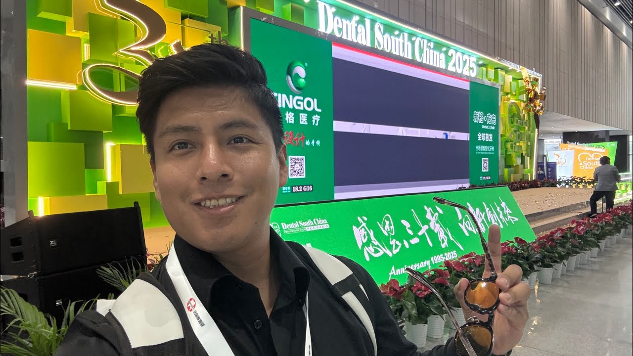 Feria tecnología dental desde china! 🇨🇳