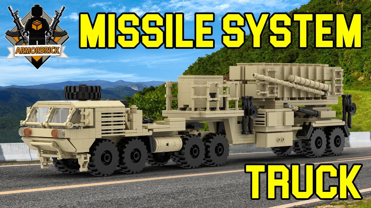 Missile System Truck - military LEGO Armorbrick kit (REVIEW)