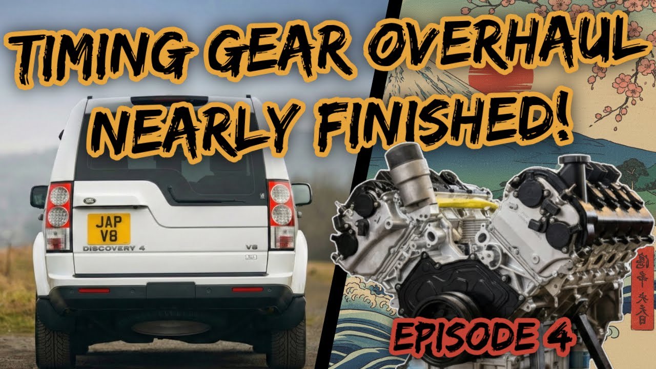 Nearly done | Engine Assembly | Japanese Land Rover Discovery 4 | Episode 4