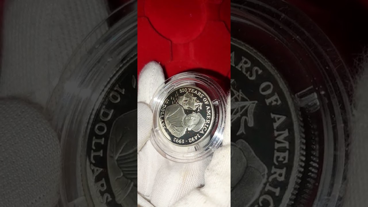 10 долларов о. Кука, серебро. Цена. Cook lsl. 10 Dollars. Silver.#коллекционированиемонет#coin 