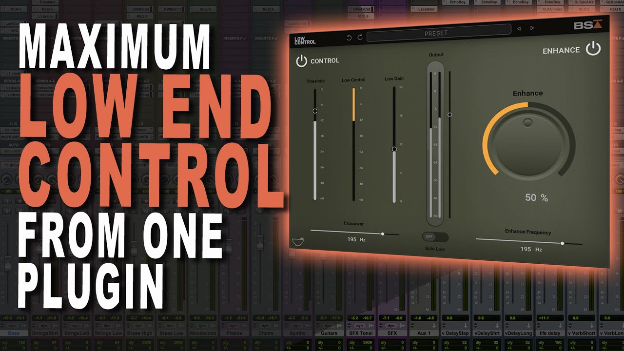 How to control your low end from a single plugin