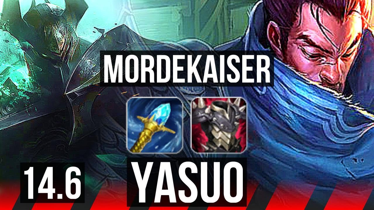 MORDEKAISER vs YASUO (TOP) | 6/2/10 | NA Master | 14.6