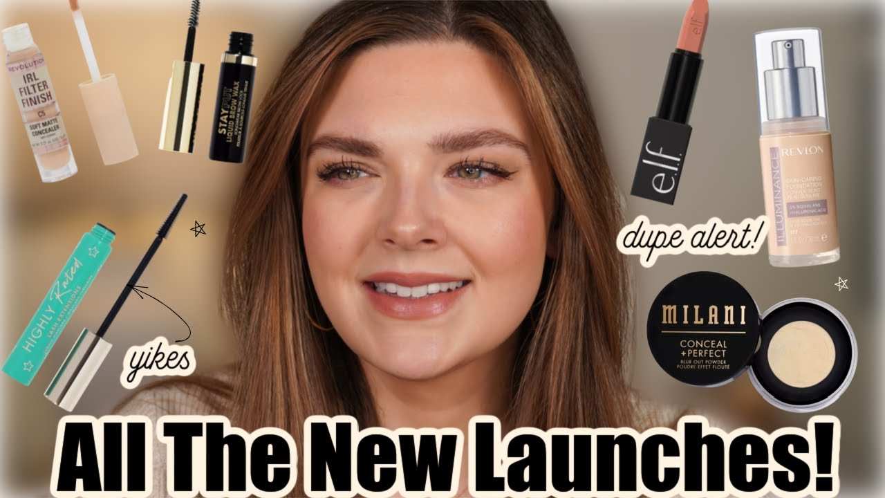 Trying New Drugstore Makeup Launches! You Guys...I Think I Found A Makeup By Mario Foundation Dupe