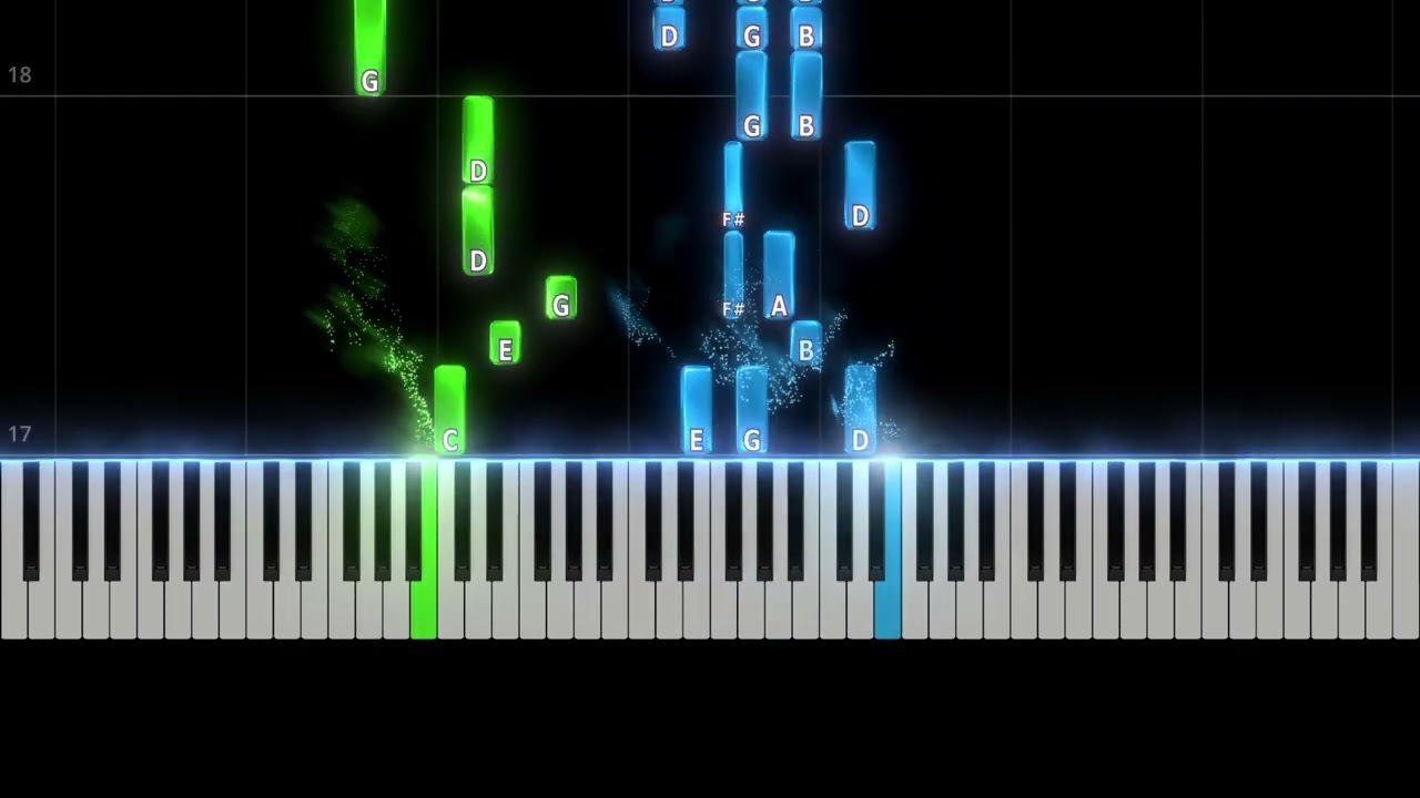 Nope your too late i already died - wifiskeleton [PIANO TUTORIAL]