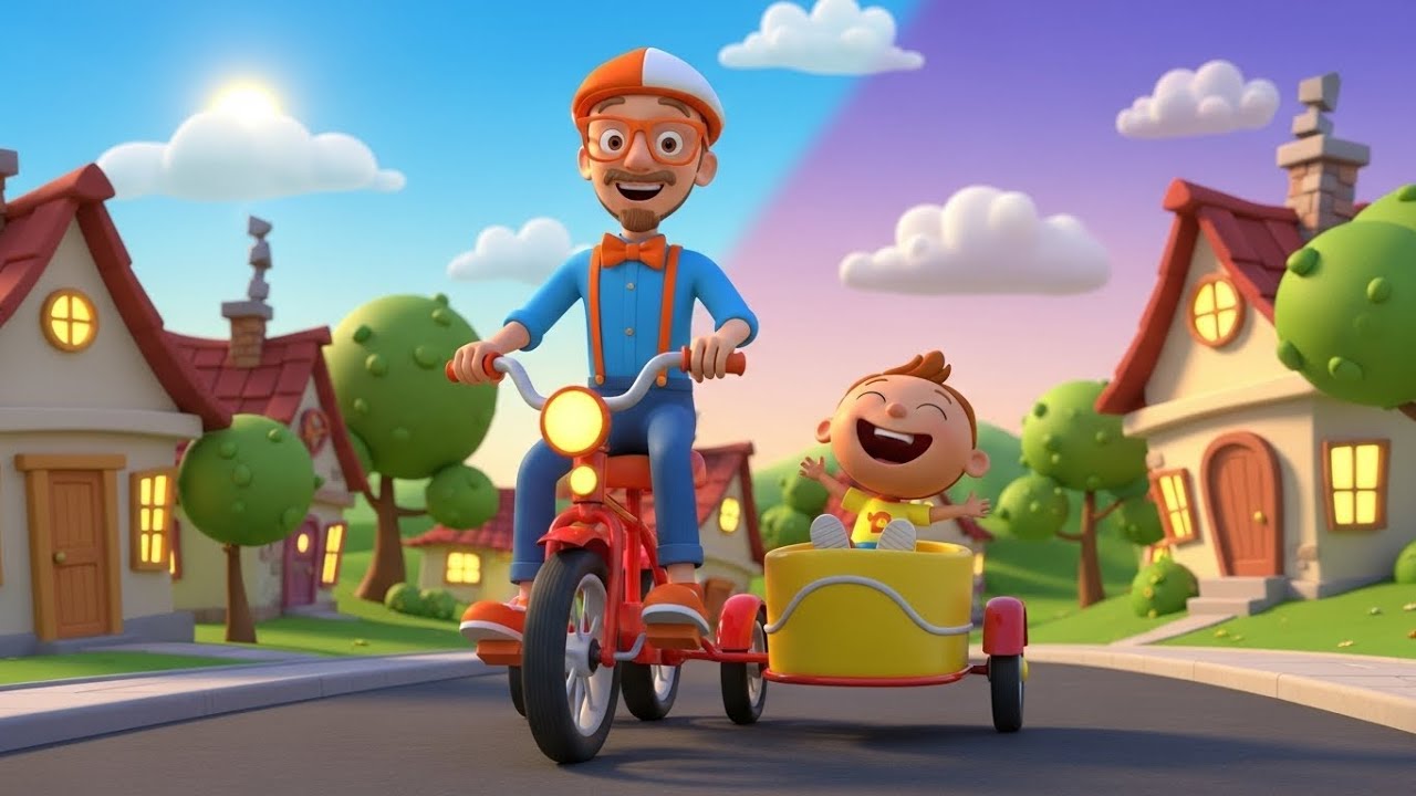 Blippi Tomó el Camino Equivocado | Rimas y Canciones Infantiles para Niños