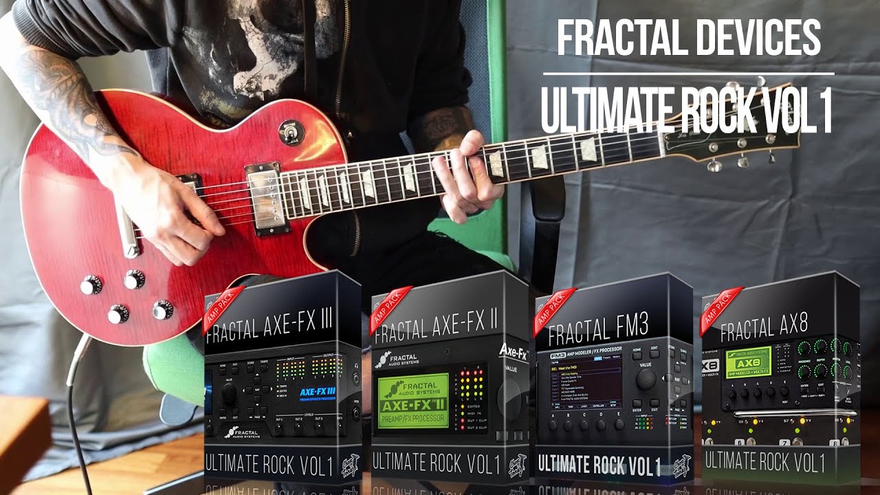 Ultimate Rock vol1 for Fractal Devices | ZZ Top, Santana, Hendrix, Dire Straits, Chuck Berry