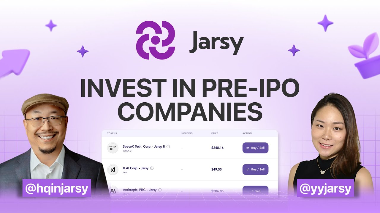 Jarsy: Invest Pre-IPO Companies on Crypto | #63
