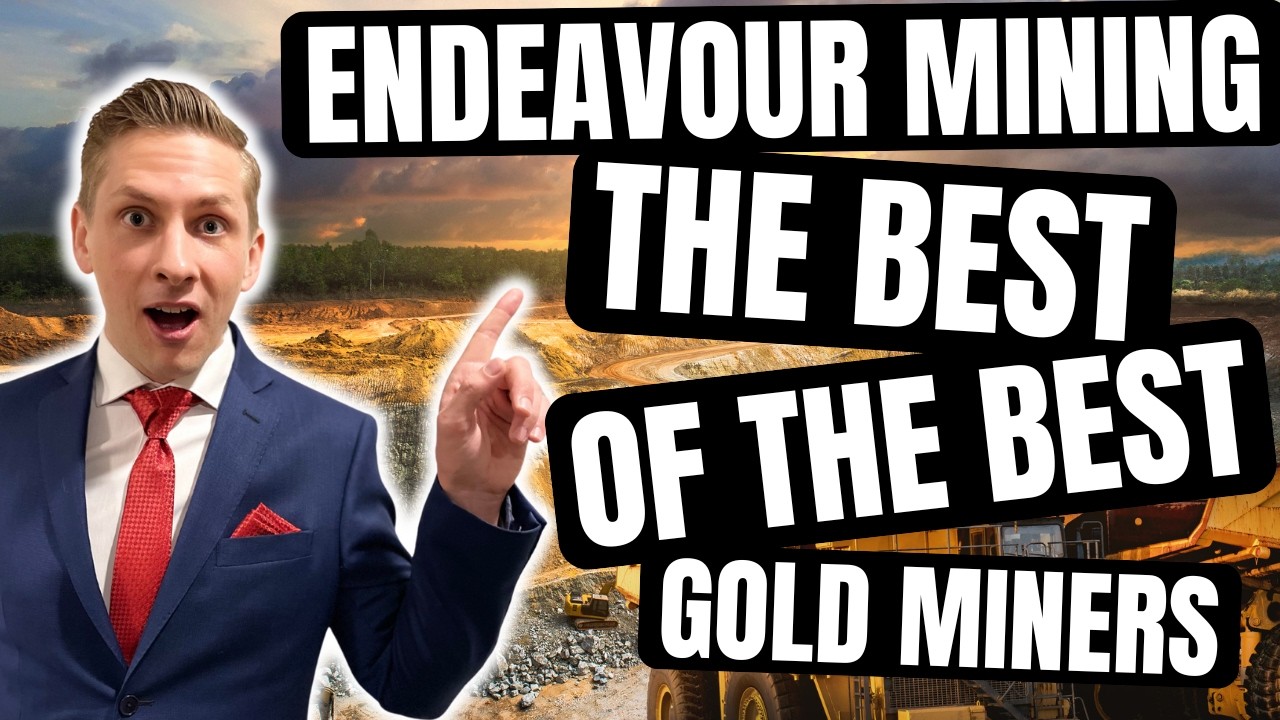 ENDEAVOUR MINING - a TOP GOLD PRODUCER trading at a BIG DISCOUNT