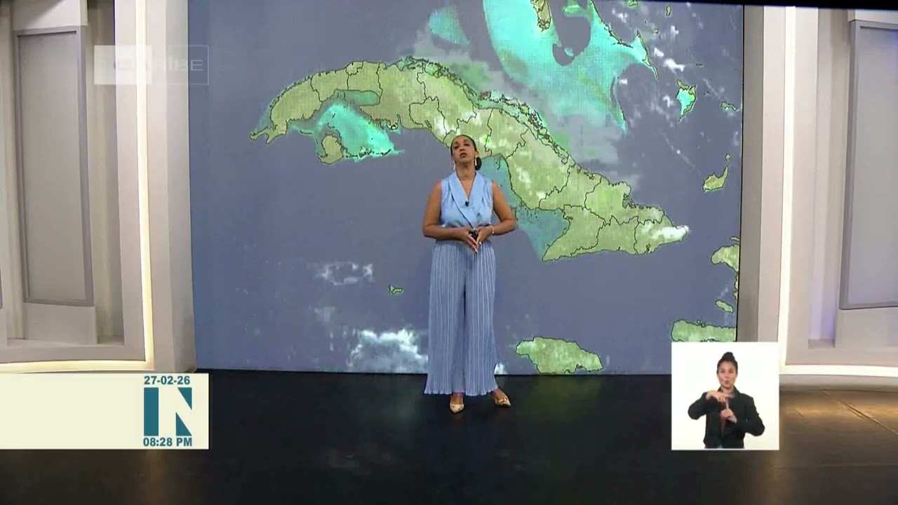 El tiempo en Cuba: algunas lluvias desde Matanzas hasta Guantánamo
