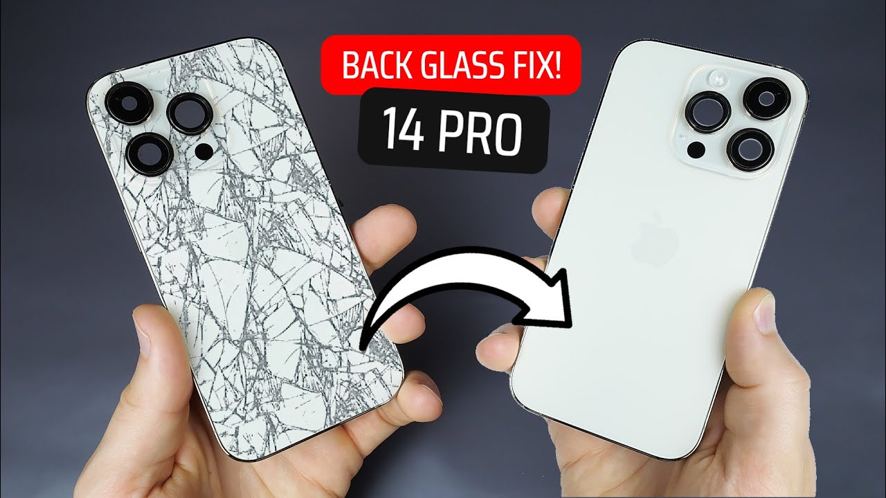 Замена задней крышки iPhone 14 Pro. Как заменить заднее стекло? Руководство