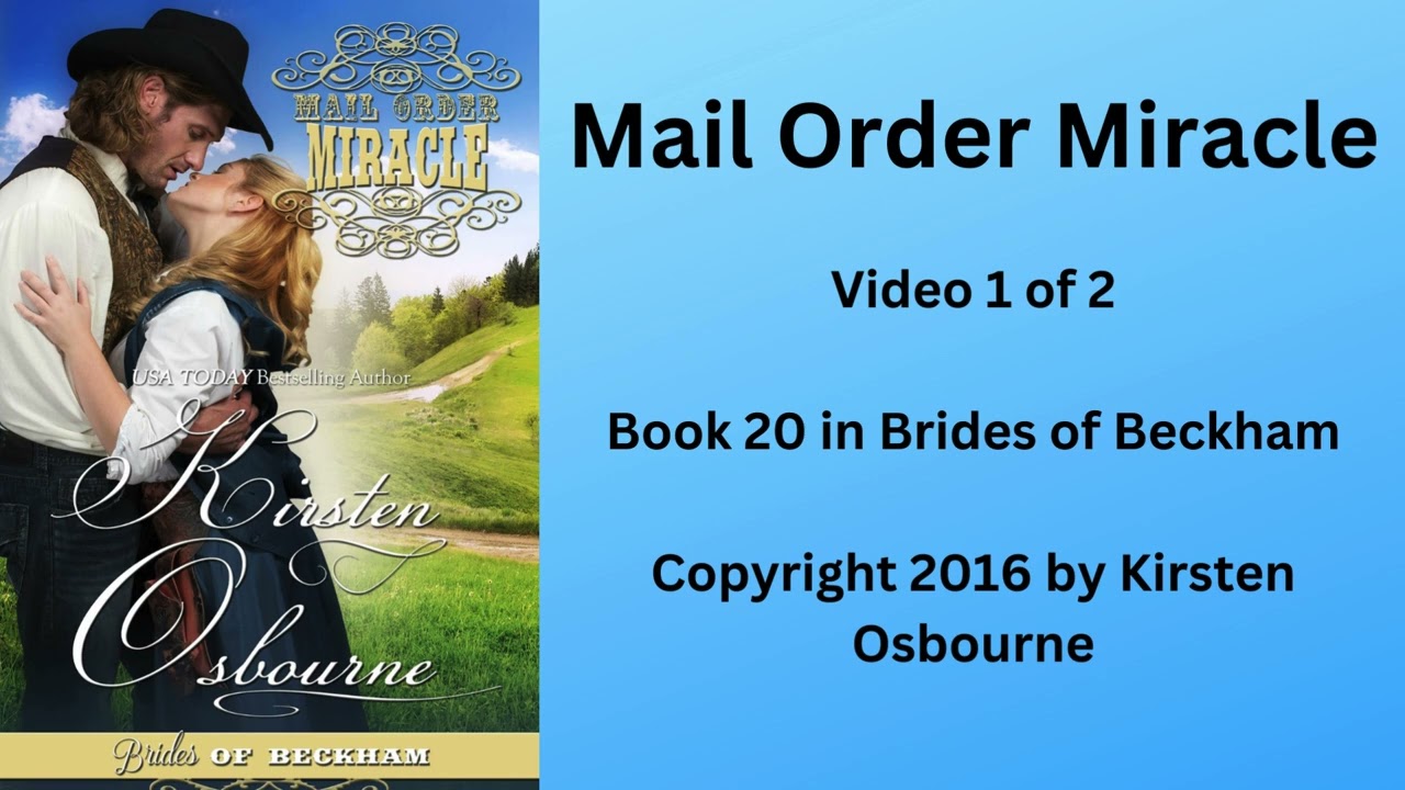 Mail Order Miracle Video 1 of 2