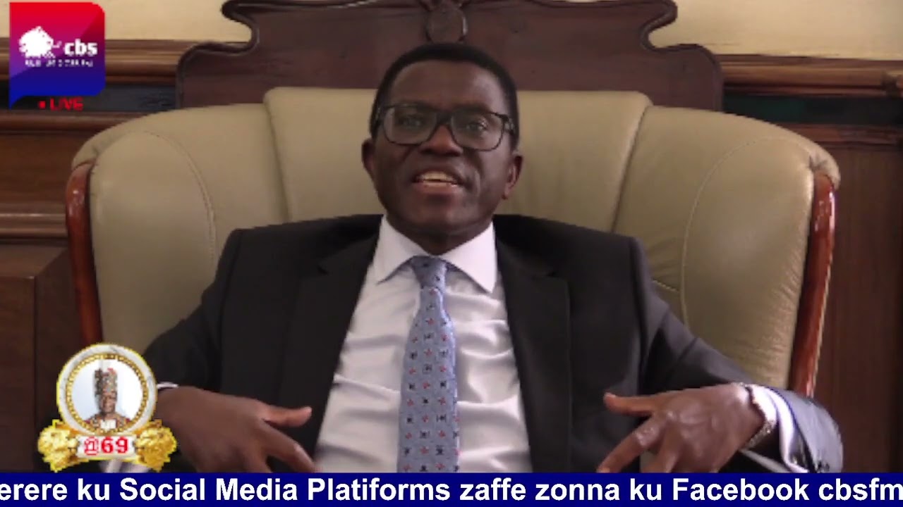 Okwogera kwa Katikkiro CharlesPeter Mayiga ku bulamu bwa Ssaabasajja Kabaka Ronald Muwenda Mutebi II