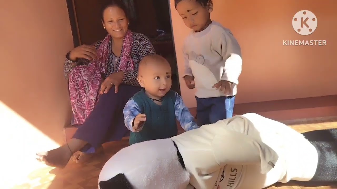 आज गांव की शेरं🌿🌸  डुग्गू ओर  सासु मां के  साथ 🤗🤗