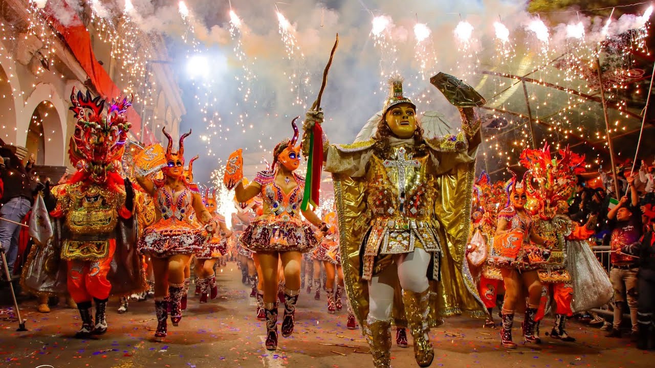 DIABLADA FERROVIARIA | CARNAVAL DE ORURO 2026 BOLIVIA 