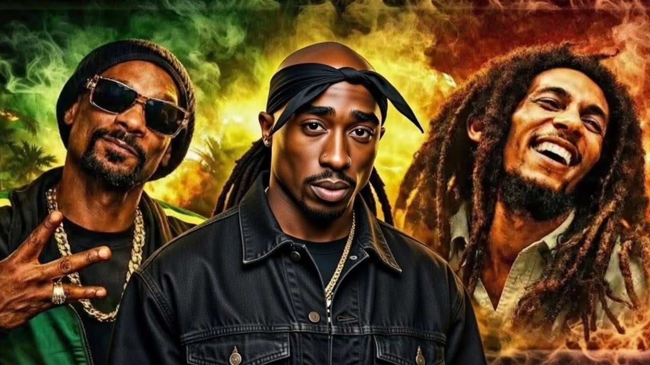 2Pac & Bob Marley ft. Snoop Dogg - Rise Like a Lion (Official Lyrics | Rap Reggae Fusion)