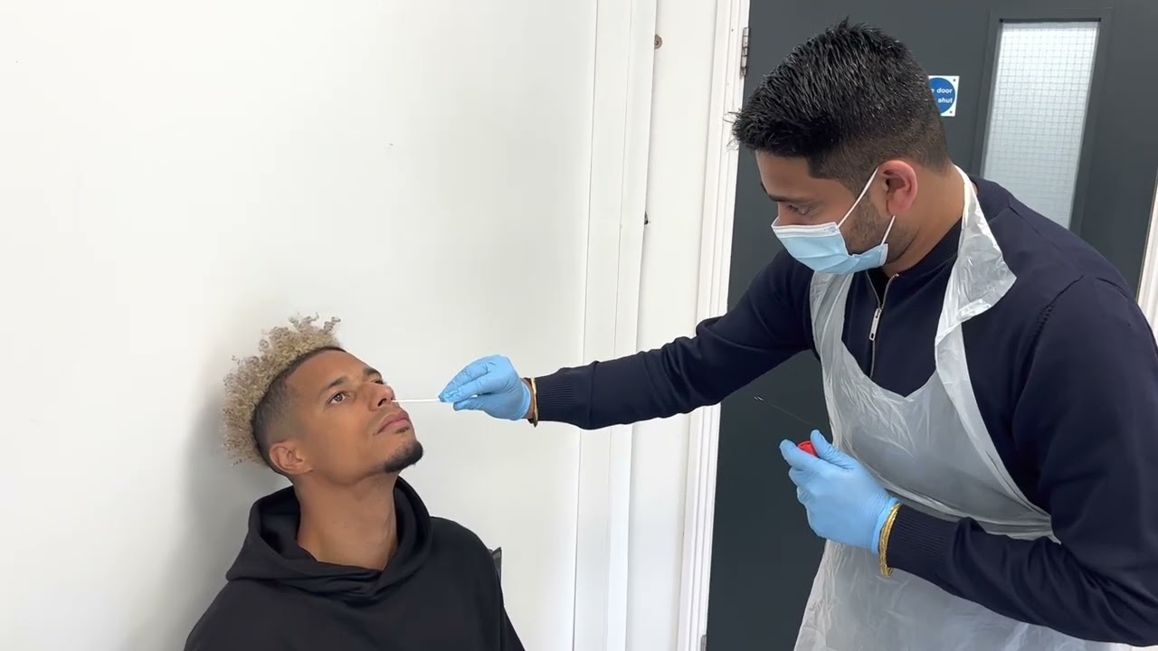 Dr Script | Lyle Taylor has a PCR test done ahead of the Concacaf Nations League